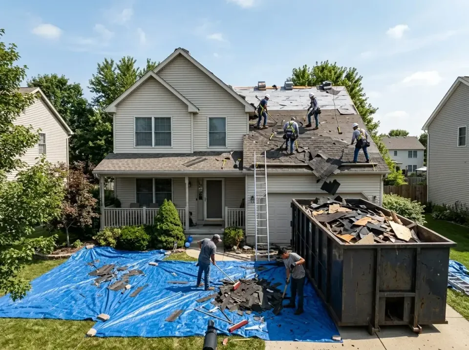 roof-replacement-debris-remova-004 — frequently asked questions, Cheapest Dumpster Rentals in Contra Costa Centre, CA